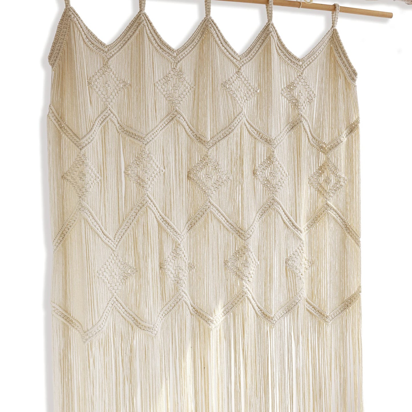 Macrame Curtains Window Doorway Curtains Long Boho Wedding Backdrop