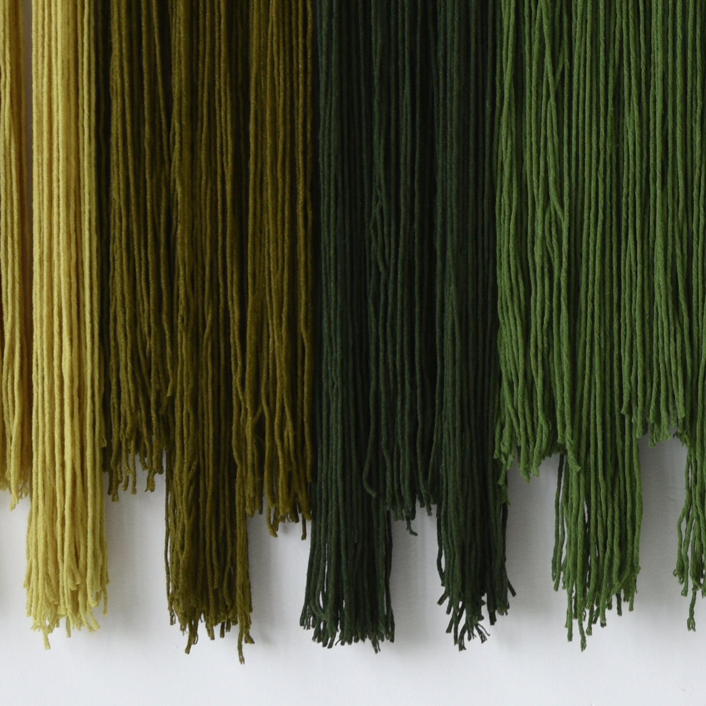Macrame Wall Hanging Large Yarn Fiber Wall Art Geometric Aesthetic