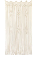 Macrame Curtain Long Cotton Window Curtain Panel Wedding Backdrop