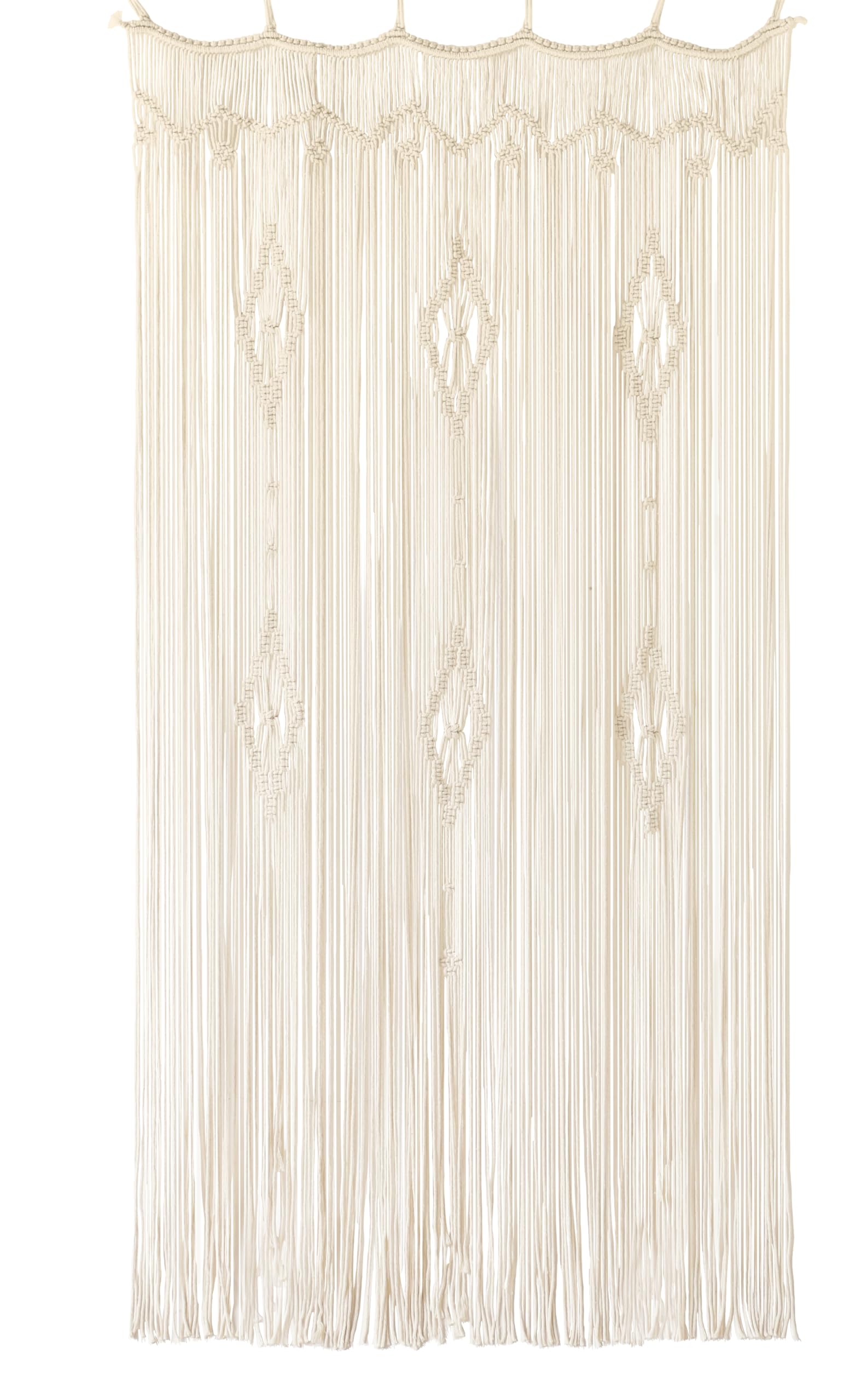 Macrame Curtain Long Cotton Window Curtain Panel Wedding Backdrop