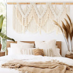 Macrame Wall Hanging Wedding Hanger Boho Fiber Art Home Room Decor