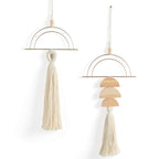 Macrame Wall Hanging Bohemian Home Wall 2 Pcs