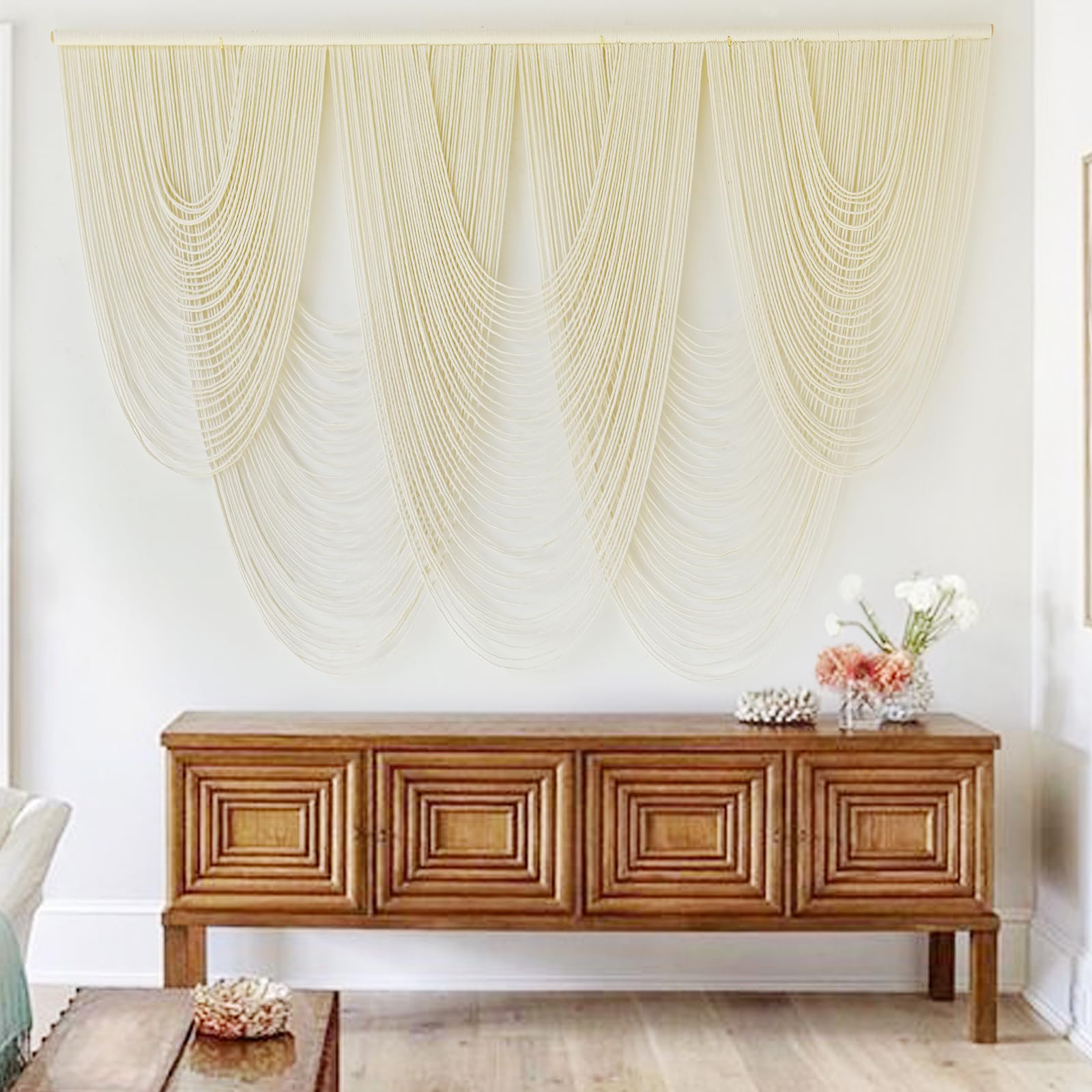 Macrame Wall Hanging Yarn Art Fiber Wall Modern Decor