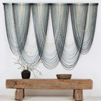 Large Macrame Wall Hanging Dip-Dyed Boho Wall Decor Craftsmanship Fiber Art