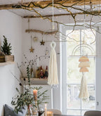 Macrame Wall Hanging Bohemian Home Wall 2 Pcs