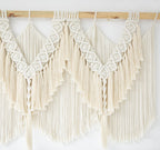 Macrame Wall Hanging Wedding Hanger Boho Fiber Art Home Room Decor
