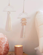 Macrame Wall Hanging Bohemian Home Wall 2 Pcs