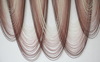 Macrame Wall Hanging Pink Dip Dyed Large Macrame Wall Decor Fiber Art