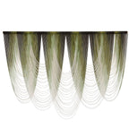 Macrame Wall Hanging Green Dip-Dyed Large Macrame Wall Decor Yarn Tapestry