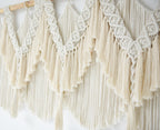 Macrame Wall Hanging Wedding Hanger Boho Fiber Art Home Room Decor