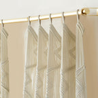 Macrame Curtains Windows 2 Panels Wedding Backdrop