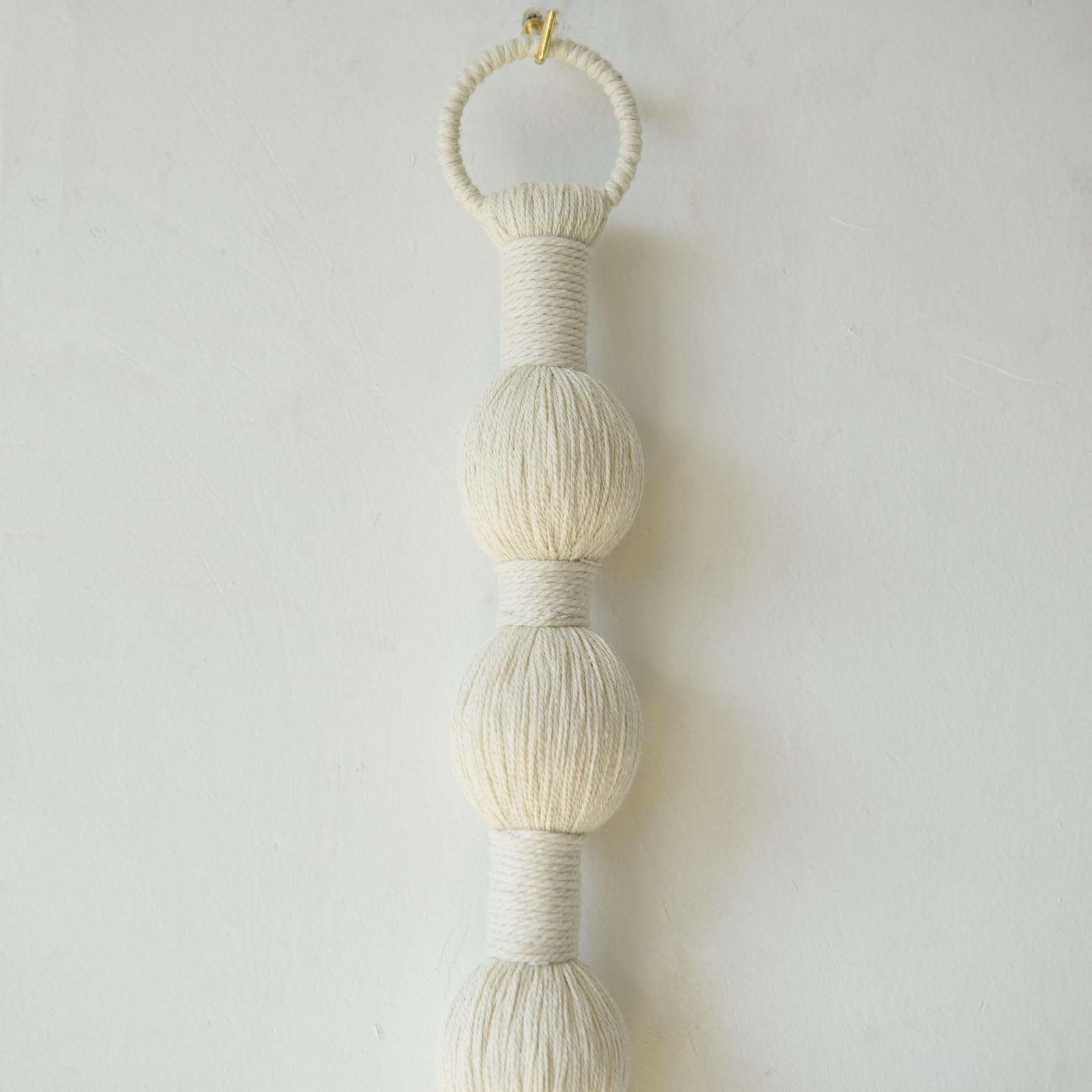 Macrame Wall Hanging Small Sphericity Cotton Textile Tassel