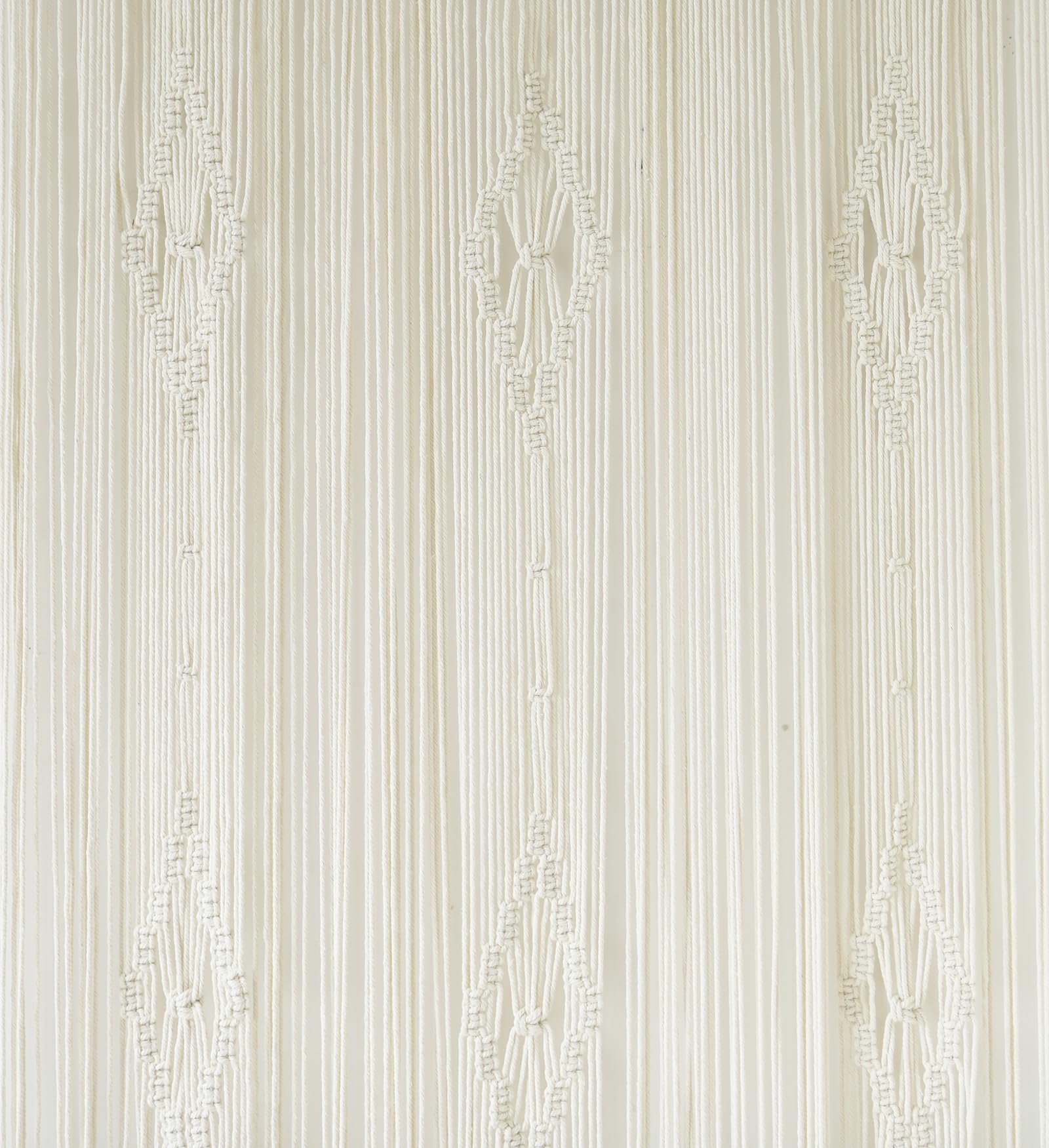 Macrame Curtain Long Cotton Window Curtain Panel Wedding Backdrop