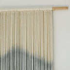 Macrame Wall Hanging Mountain Dip-Dyed Macrame Wall Decor