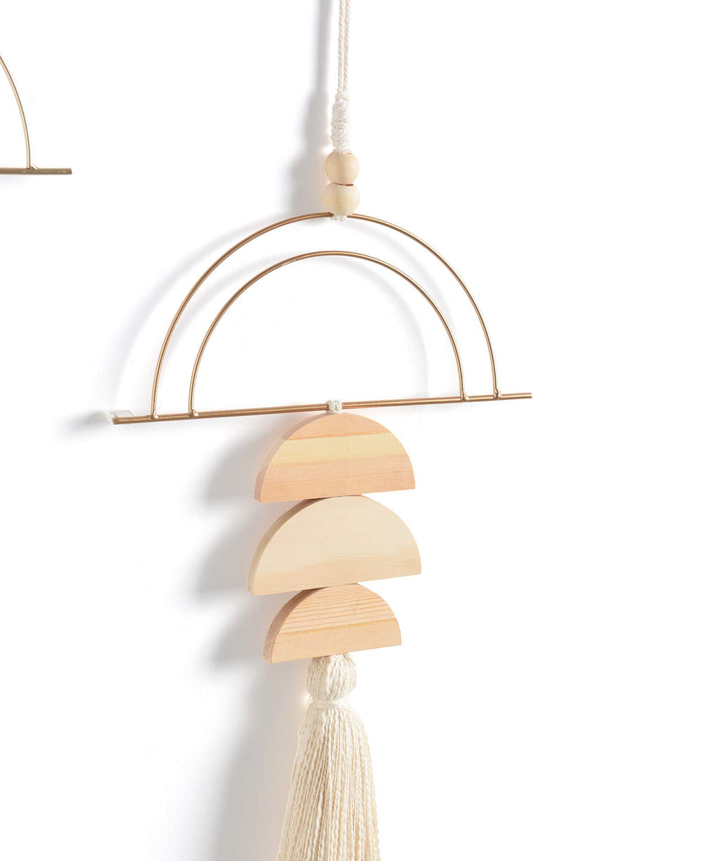 Macrame Wall Hanging Bohemian Home Wall 2 Pcs