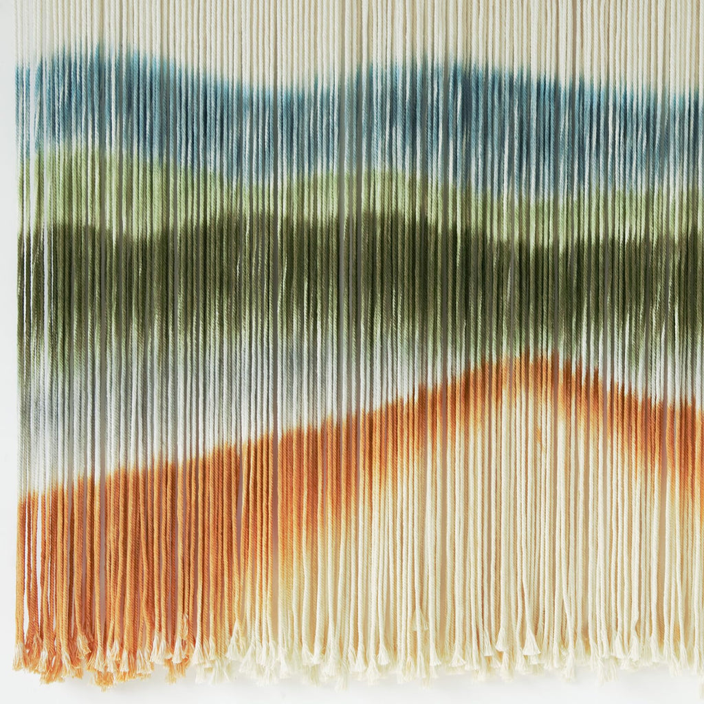 Macrame Wall Hanging Dip-Dye Chic Home Decor Living Room Backdrop