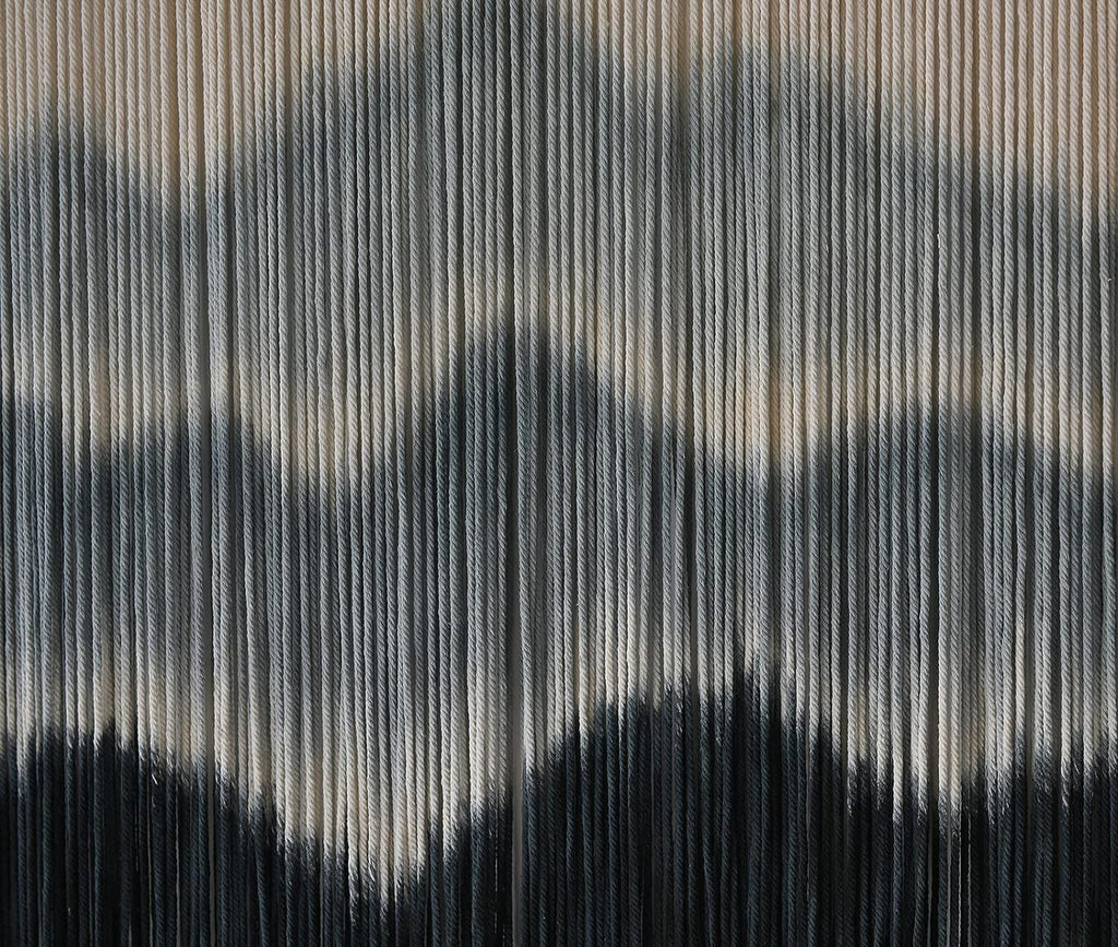 Macrame Wall Hanging Mountain Dip-Dyed Macrame Wall Decor