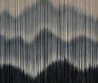 Macrame Wall Hanging Mountain Dip-Dyed Macrame Wall Decor