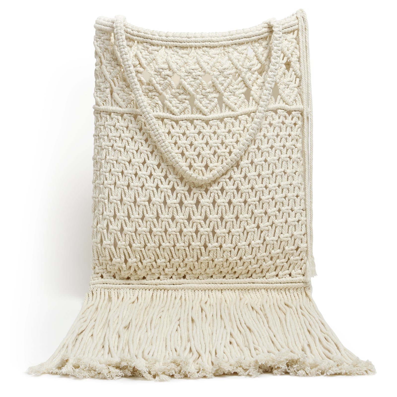 Tote Bag Handmade Woven Cotton