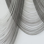 Large Macrame Wall Hanging Dip-Dyed Grey Purple Craftsmanship Fiber Art