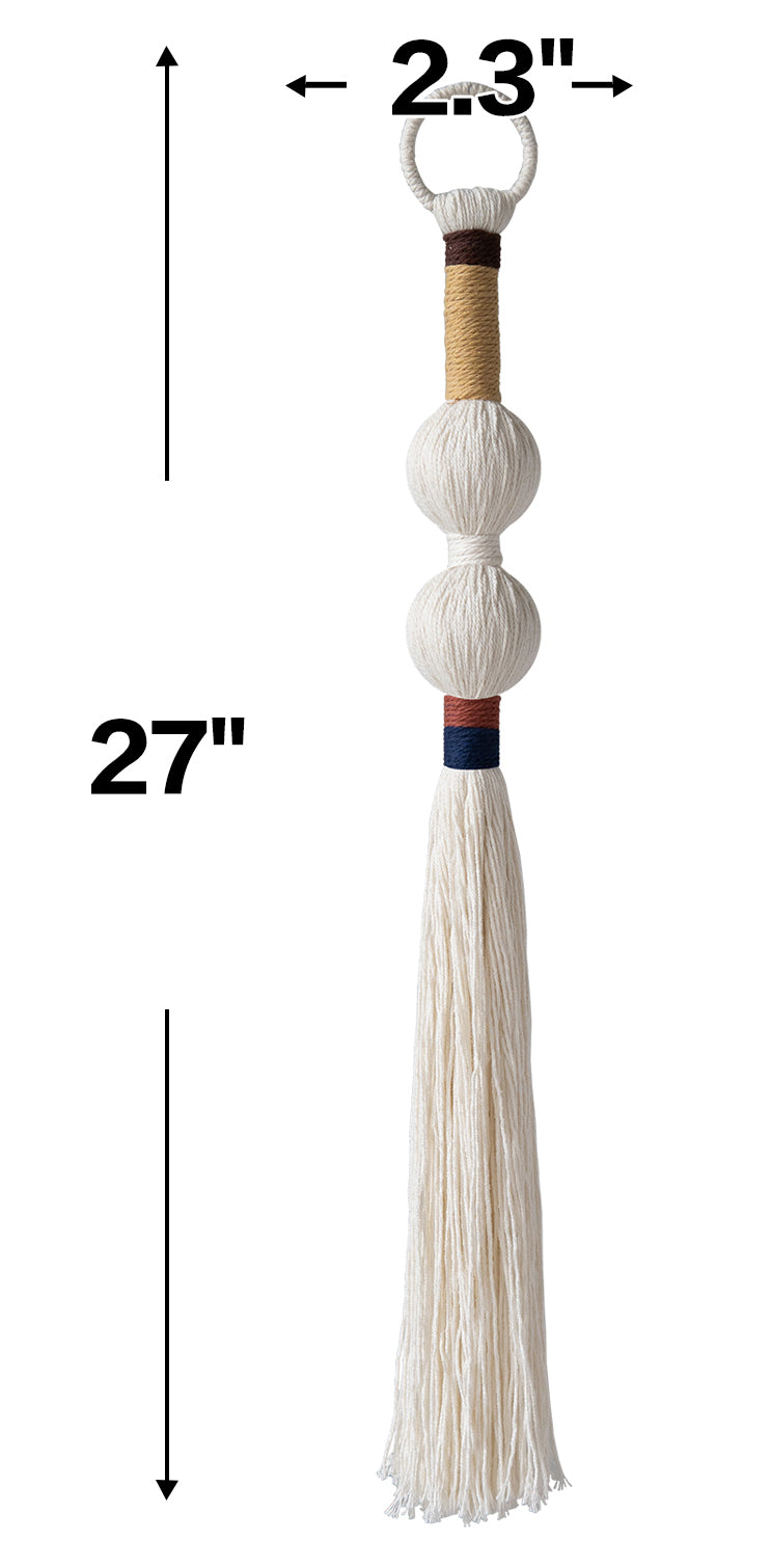 Macrame Wall Hanging Yarn Wall Art Small Sphericity Fiber Art