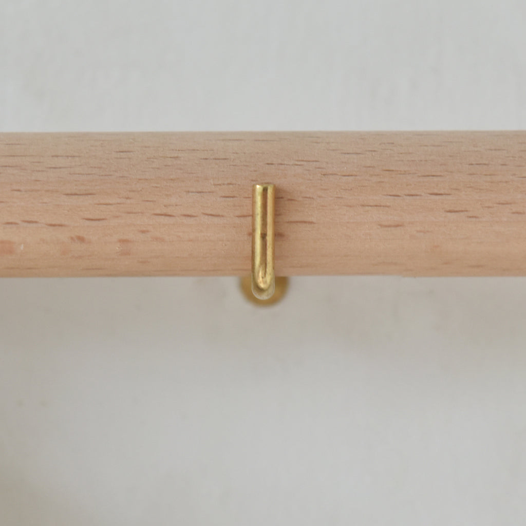 Boho Woven Wall Hanging Handwoven Brown and White Geometric Tapestry