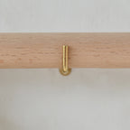 Boho Woven Wall Hanging Handwoven Brown and White Geometric Tapestry