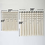 Boho Wall Decor Sphericity Cotton Textile Wall Hanging Art Fiber Yarn Art