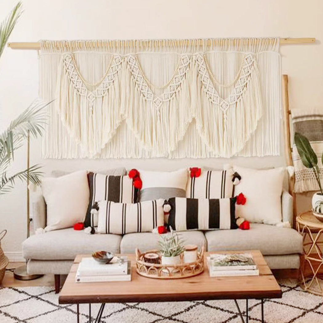 Large Macrame Wall Hanging Craftsmanship Boho Wall Decor