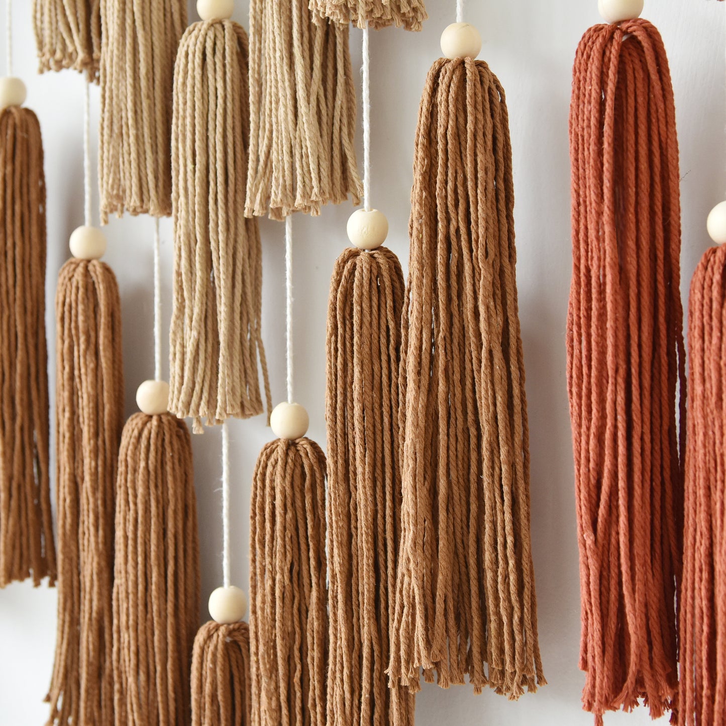 Boho Wall Decor Wave Tassel Home Wall Aesthetic