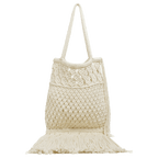 Tote Bag Handmade Woven Cotton