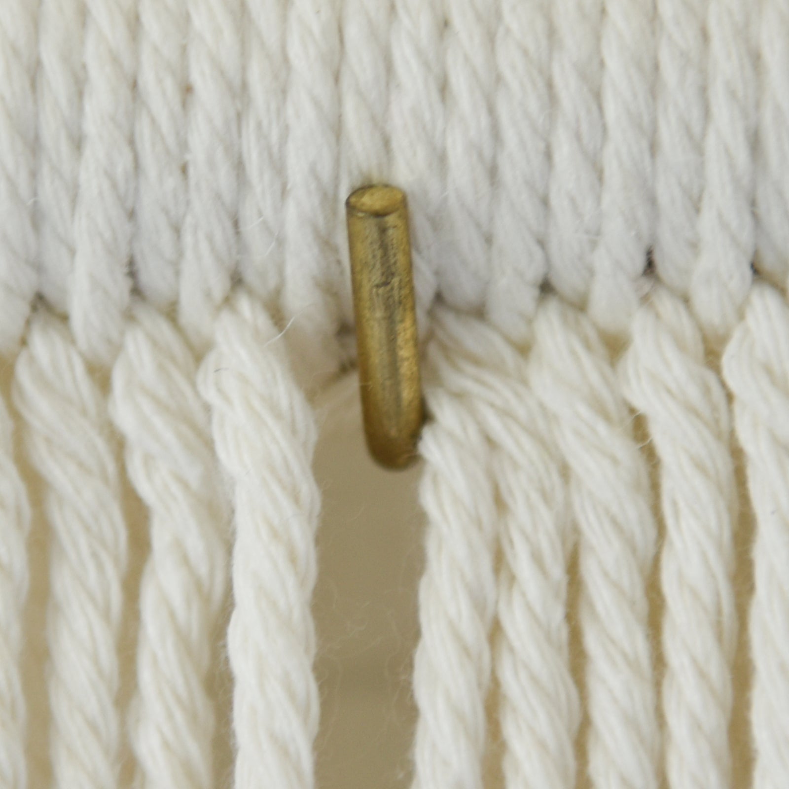 Macrame Wall Hanging Large Blue Dip Dyed Fiber Art Tapestry