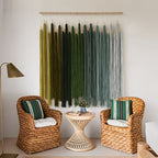 Macrame Wall Hanging Large Yarn Fiber Wall Art Geometric Aesthetic
