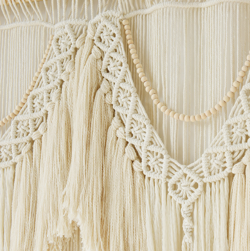 Large Macrame Wall Hanging Craftsmanship Boho Wall Decor