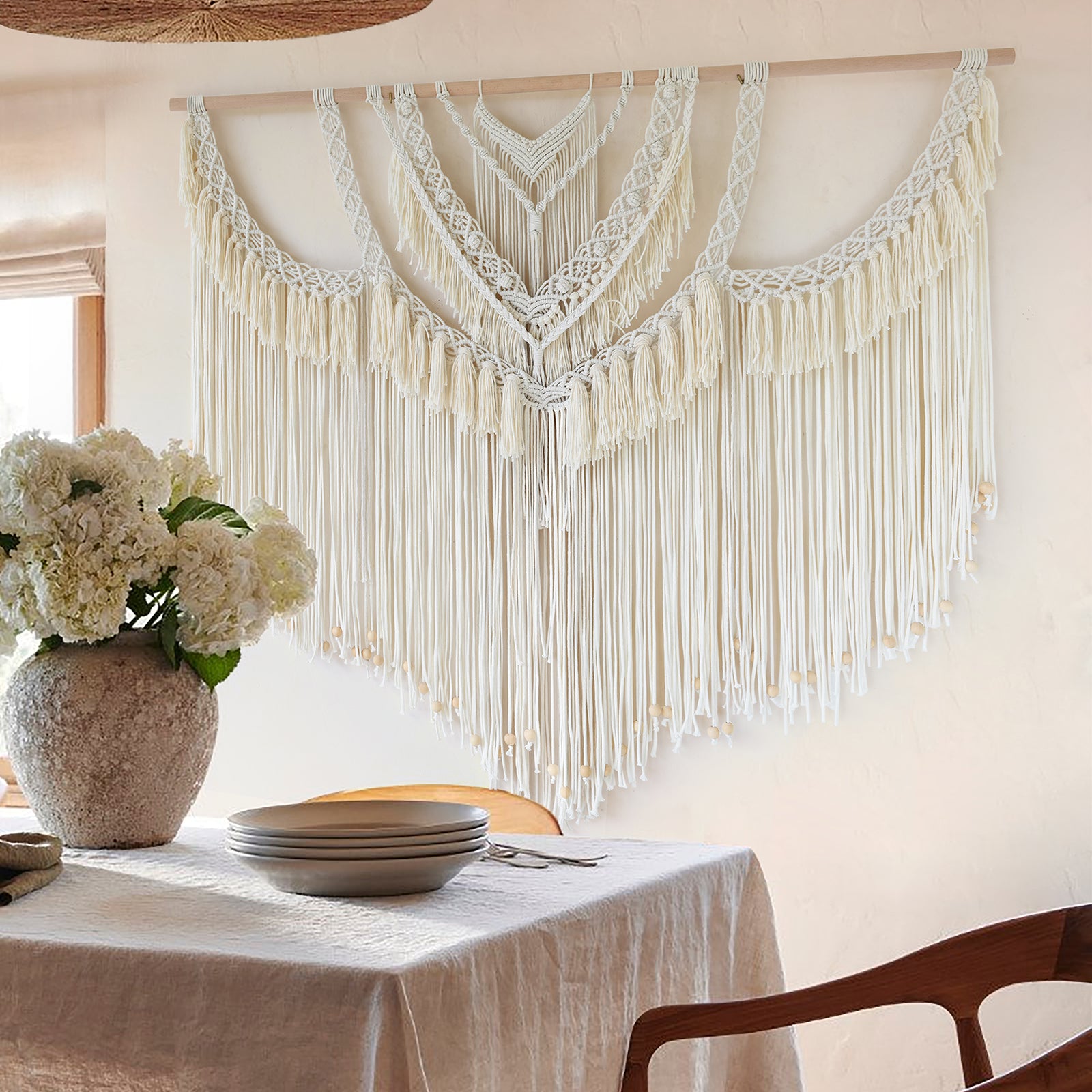 Macrame Wall Hanging Large Boho Tapestry