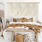Large Macrame Wall Hanging Craftsmanship Boho Wall Decor