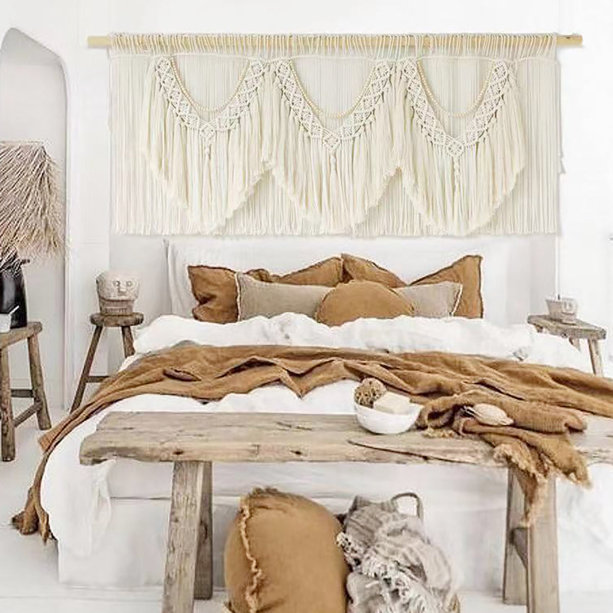Large Macrame Wall Hanging Craftsmanship Boho Wall Decor