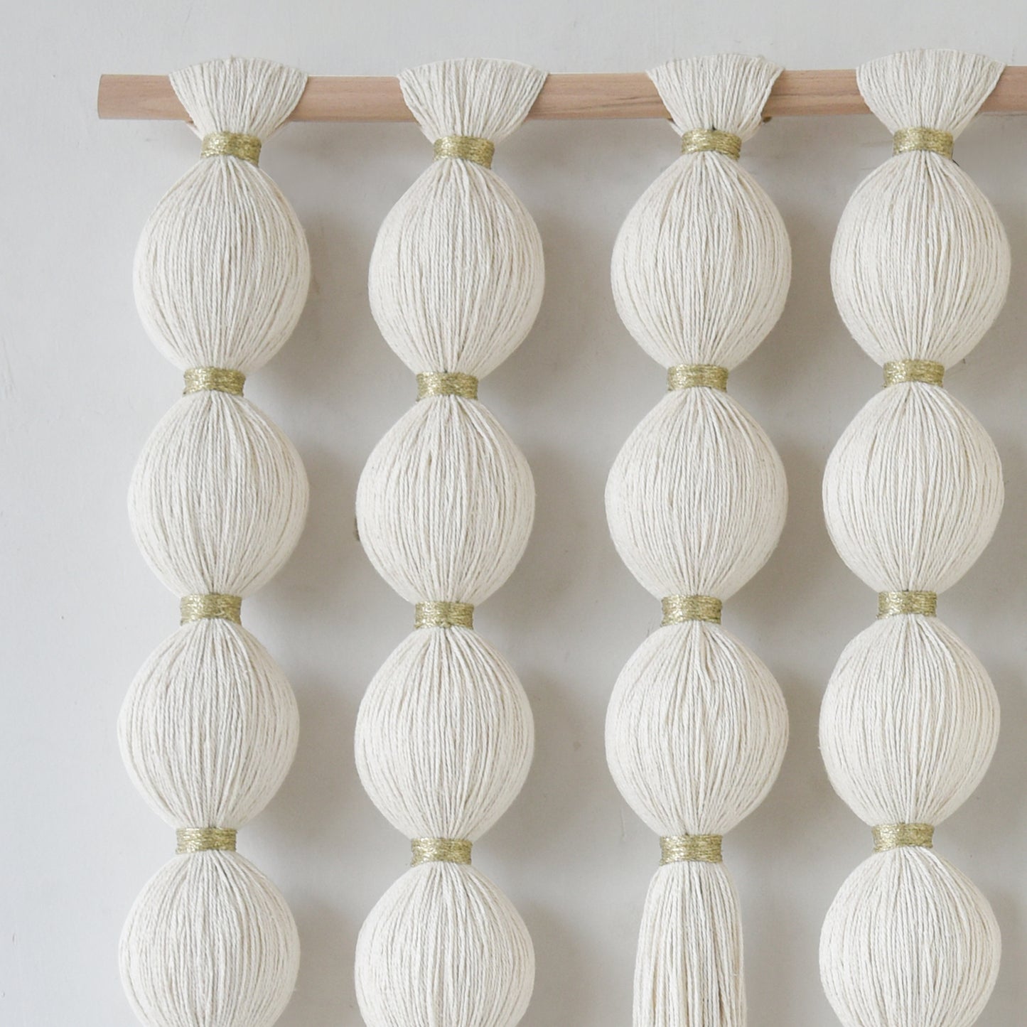 Macrame Wall Hanging Boho Wall Decor Ball Tassels