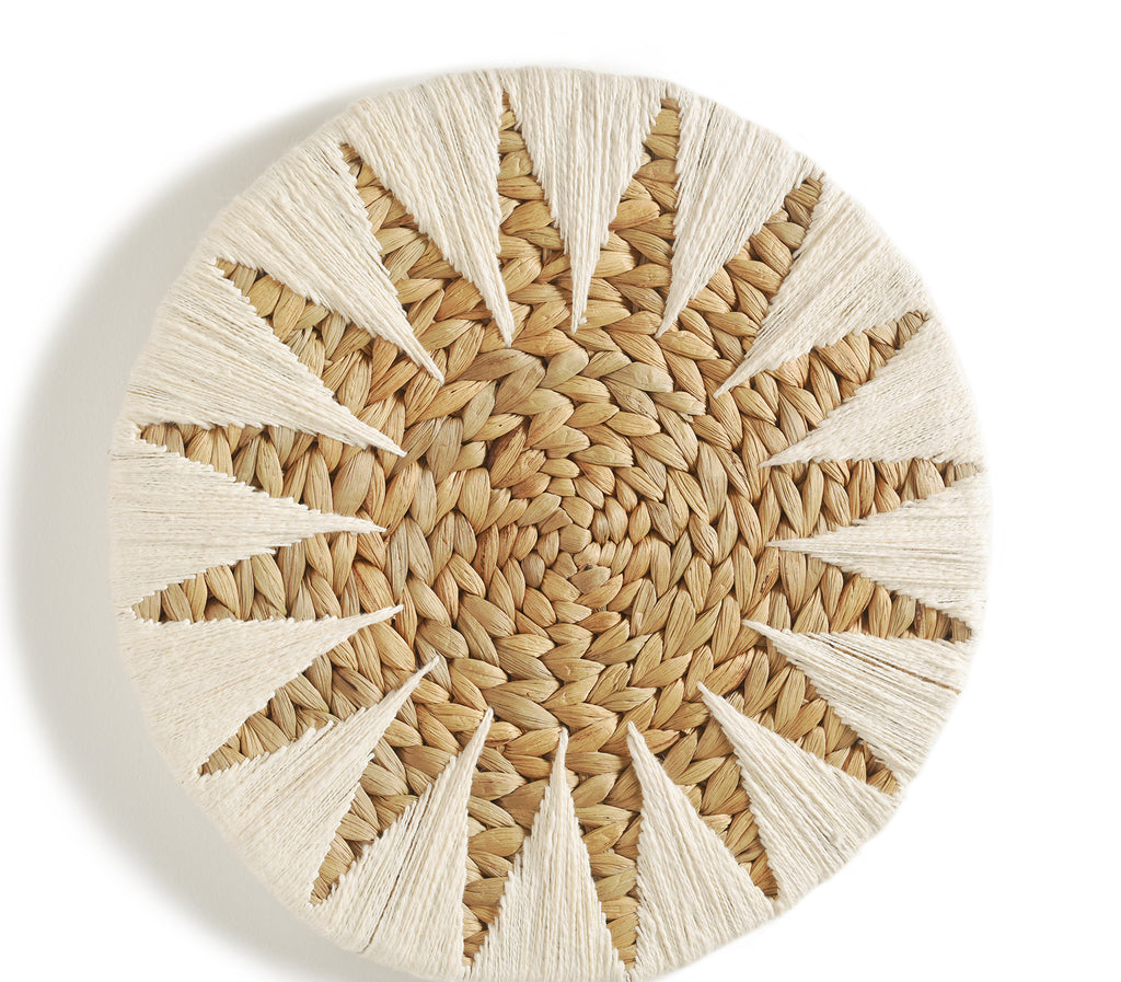 Woven Wall Basket Decor Macrame Wall Hanging Boho Placemats Home