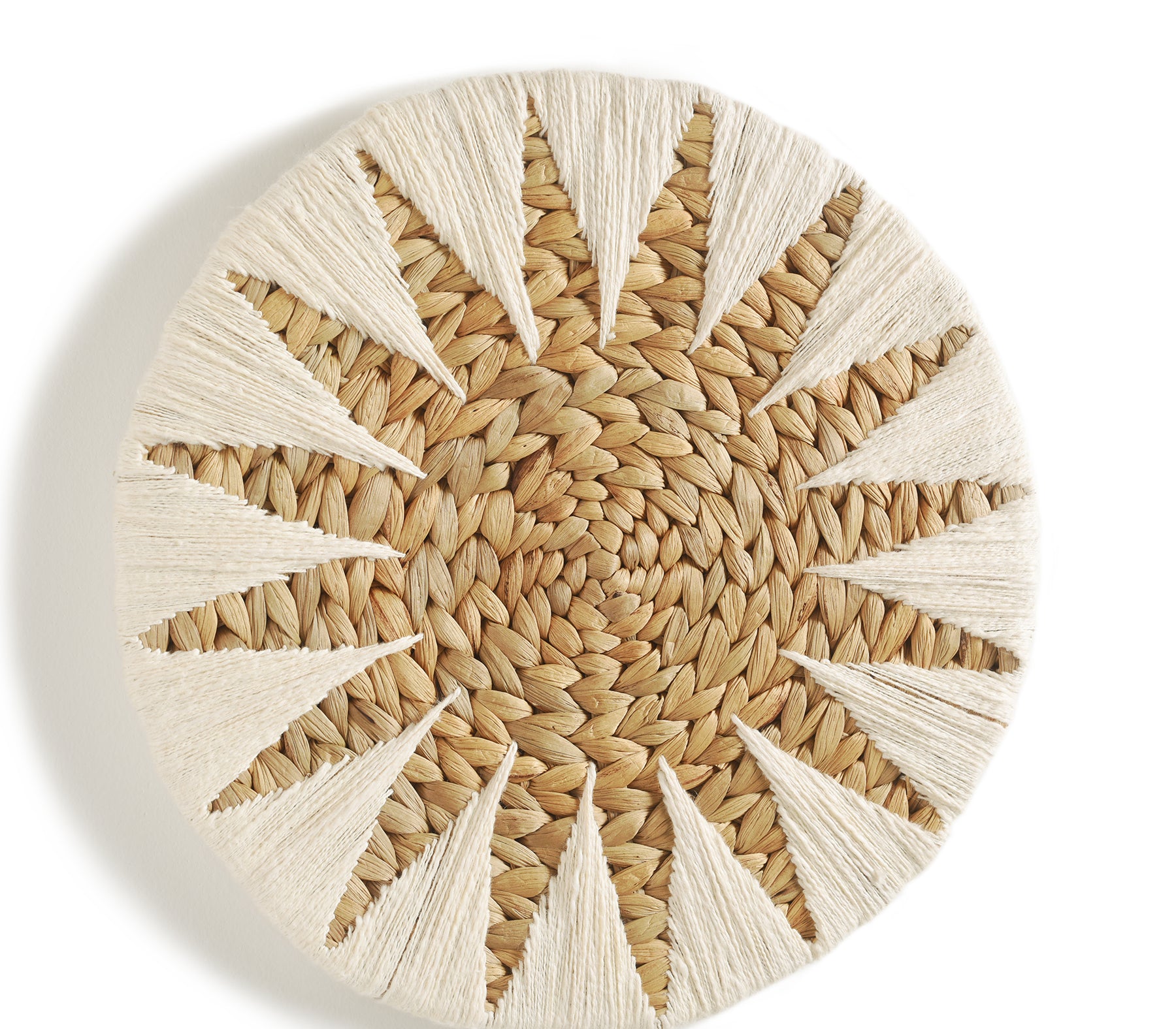 Woven Wall Basket Decor Macrame Wall Hanging Boho Placemats Home